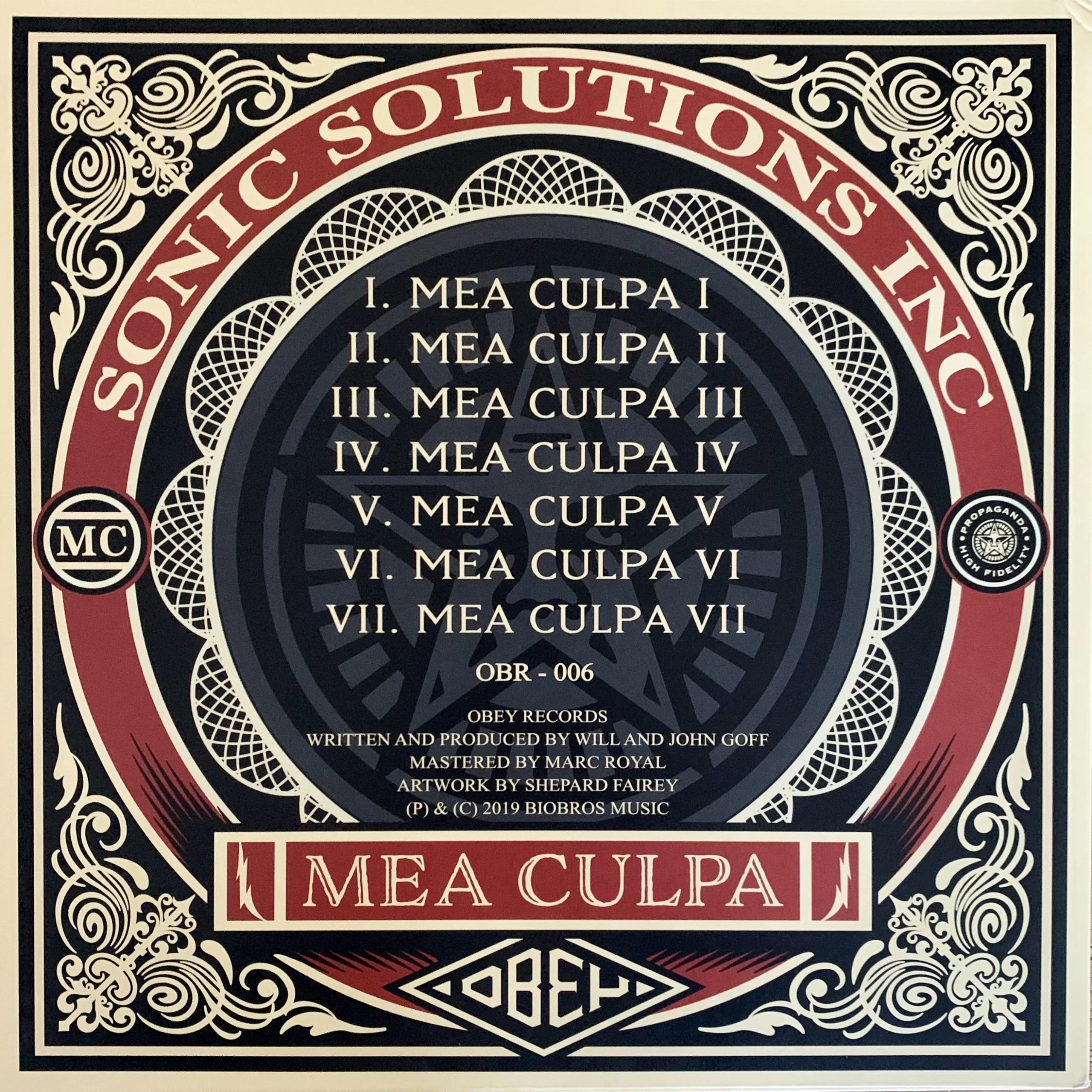 Sonic Solutions Inc - Mea Culpa