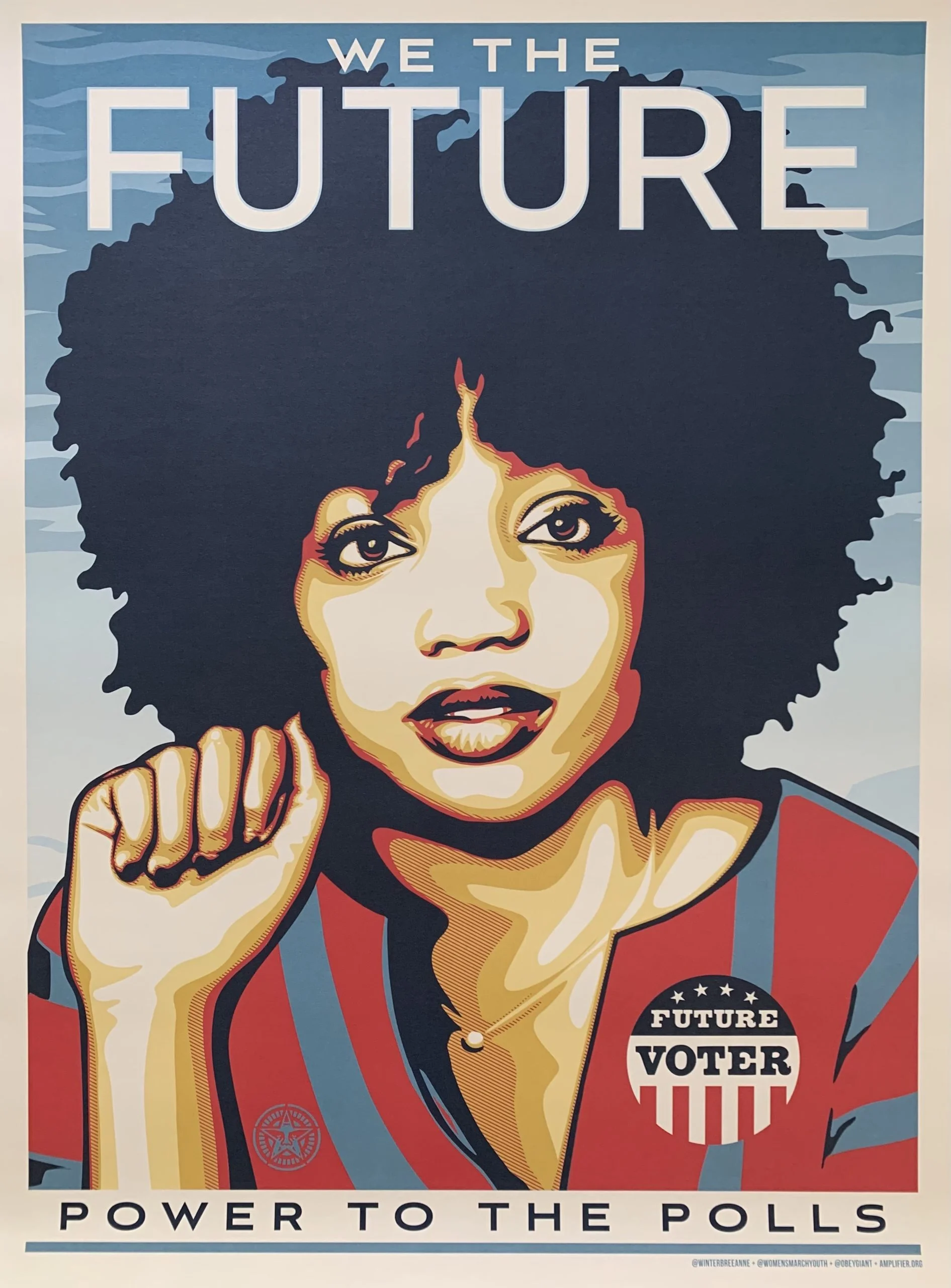 We the future power to the polls