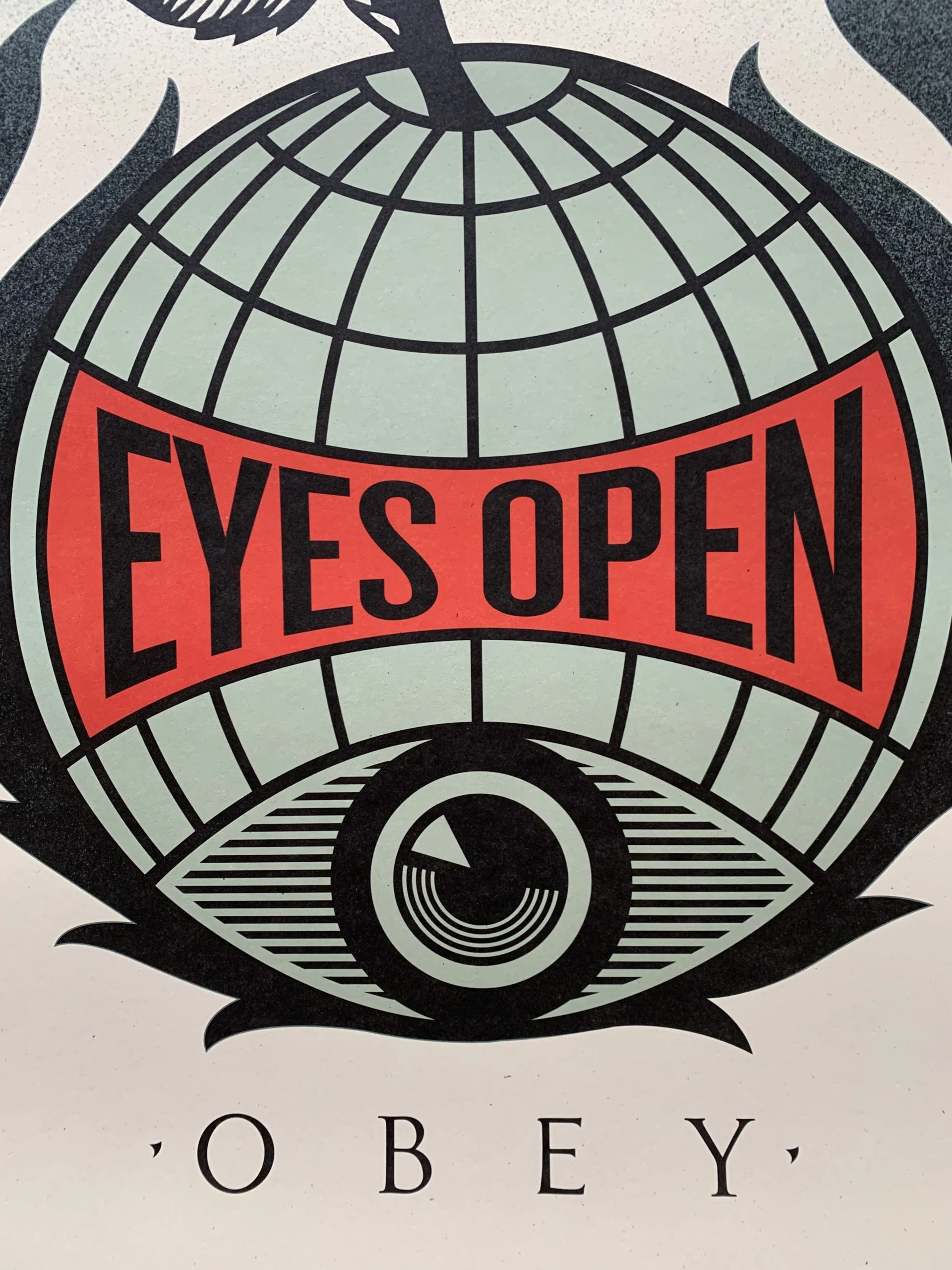 EYES OPEN OBEY