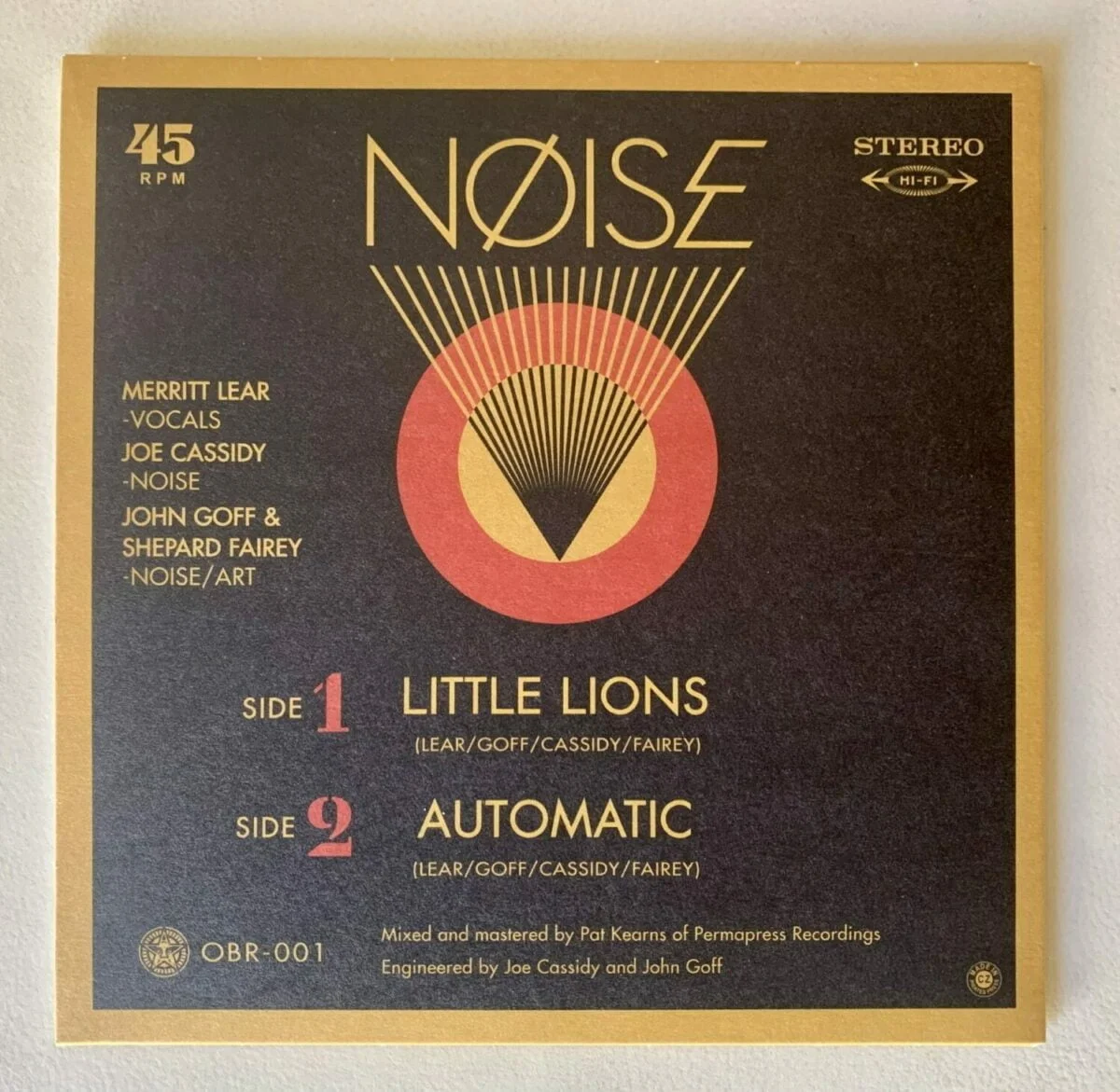 Lions 7" (Obey & Noise) - Image 2